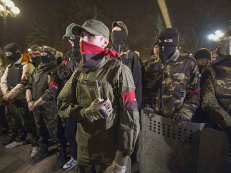 Американские СМИ разглядели в украинских националистах угрозу Американские СМИ разглядели в украинских националистах угрозу