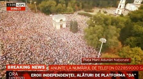 Протест в Молдове или достоинство и справедливость по-российски Протест в Молдове или достоинство и справедливость по-российски