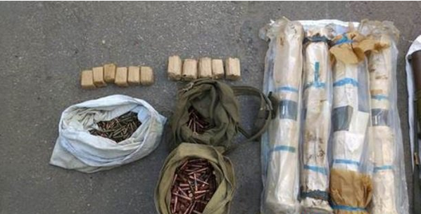 Под Счастьем нашли схрон с оружием одного из добровольческих батальонов Под Счастьем нашли схрон с оружием одного из добровольческих батальонов