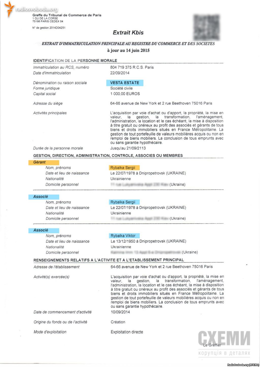 Депутат от Радикальной партии "забыл" о квартире в Париже