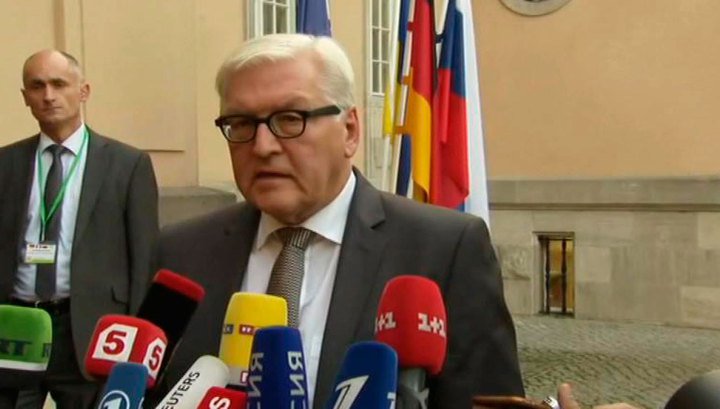 Лавров и Штайнмайер констатировали улучшение ситуации в Донбассе Лавров и Штайнмайер констатировали улучшение ситуации в Донбассе