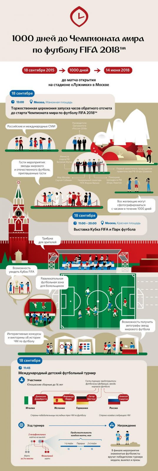 1000 дней до мундиаля: в Москве начнут обратный отсчет 1000 дней до мундиаля: в Москве начнут обратный отсчет