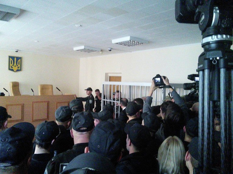 Суд по делу Мосийчука: массовая давка и угрозы голодовки Суд по делу Мосийчука: массовая давка и угрозы голодовки