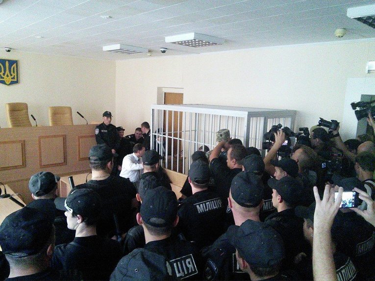 Суд по делу Мосийчука: массовая давка и угрозы голодовки Суд по делу Мосийчука: массовая давка и угрозы голодовки