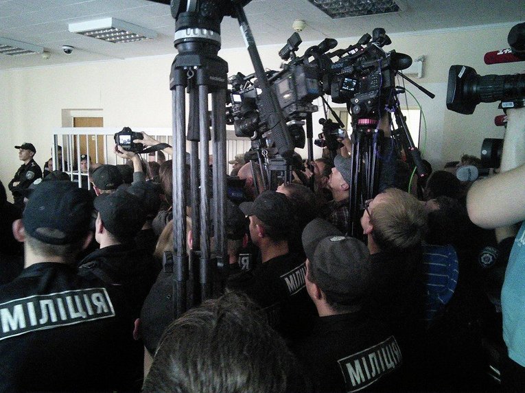 Суд по делу Мосийчука: массовая давка и угрозы голодовки Суд по делу Мосийчука: массовая давка и угрозы голодовки