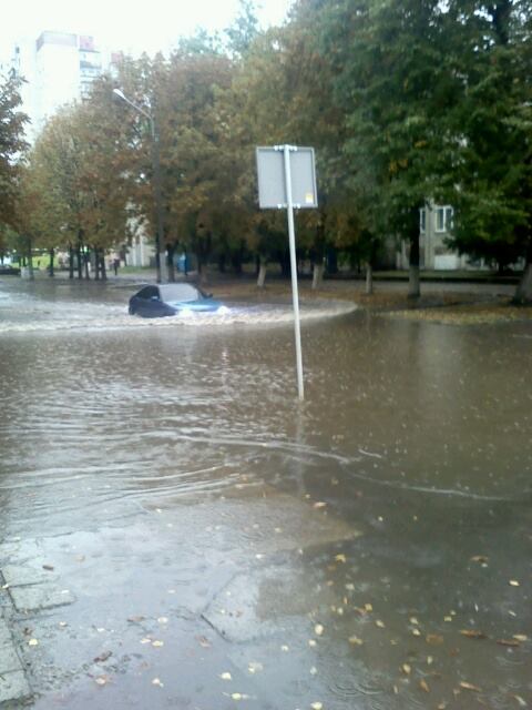Львов ушел под воду в считаные секунды Львов ушел под воду в считаные секунды