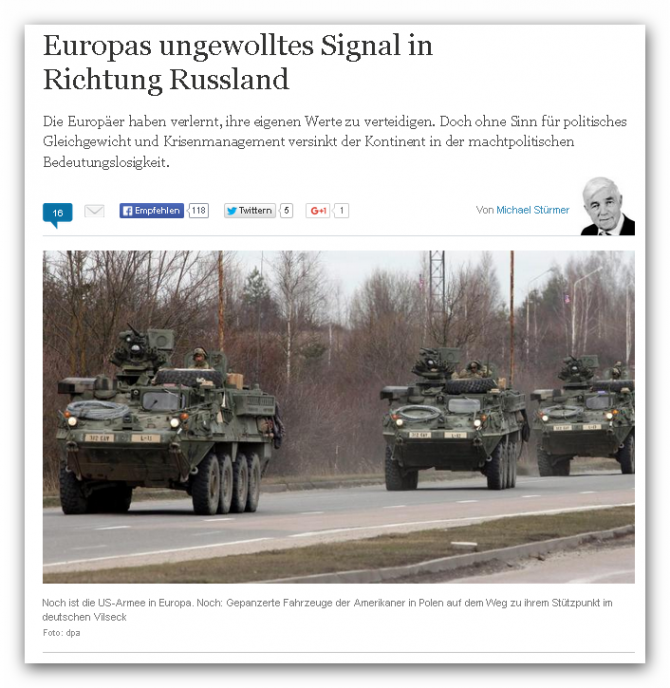 Die Welt: Европа больше не верит США и начинает посматривать в сторону России Die Welt: Европа больше не верит США и начинает посматривать в сторону России