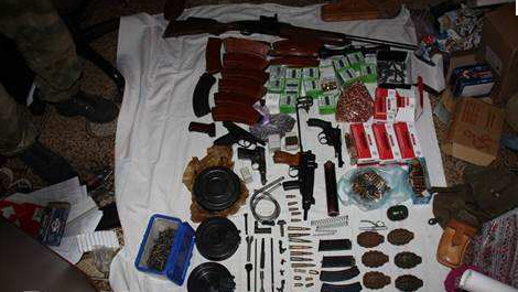 В Николаеве обнаружен крупный арсенал из «АТО» 