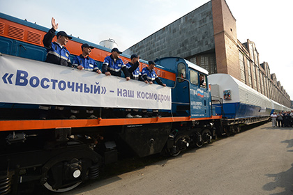 На космодром Восточный доставили ракету для первого старта На космодром Восточный доставили ракету для первого старта