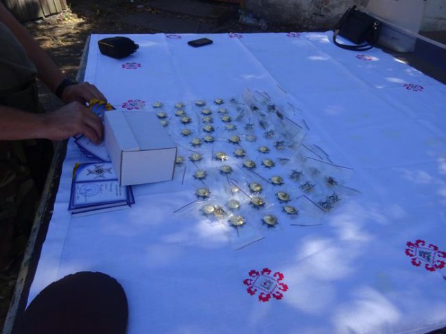 В Запорожье вручили награды «За Иловайск»