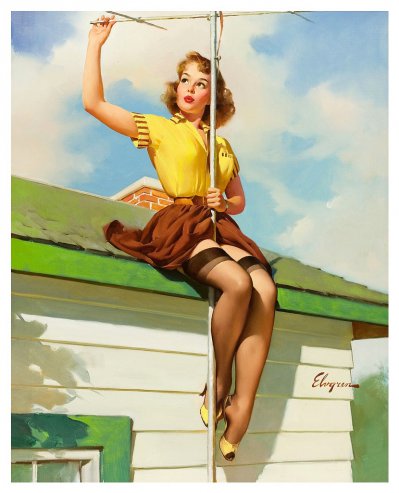 Skype в печной трубе