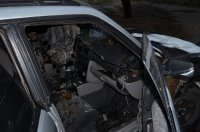 Глава херсонского Правого сектора пожаловался на то, что милиция сожгла его автомобиль