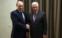 Встреча Владимира Путина с Президентом Государства Палестина Махмудом Аббасом