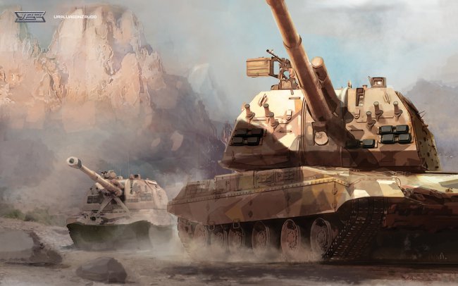 Современная российская боевая техника в красочных «обоях» от УралВагонЗавода