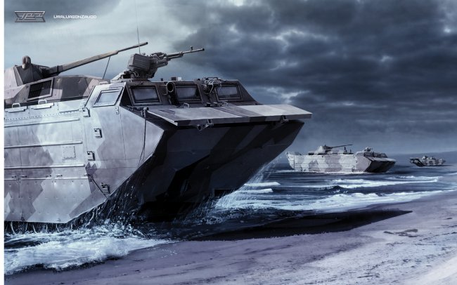 Современная российская боевая техника в красочных «обоях» от УралВагонЗавода