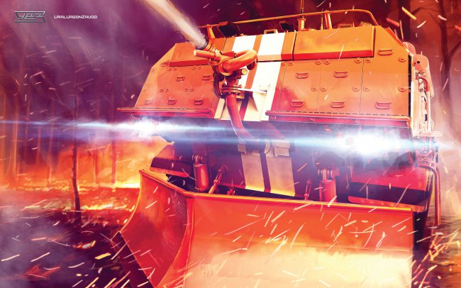 Современная российская боевая техника в красочных «обоях» от УралВагонЗавода