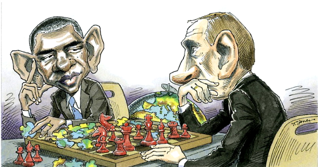 Обама проиграл шахматную партию Путину