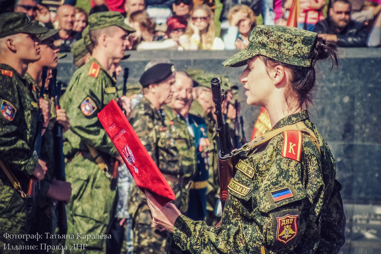 Присяга курсантов Донецкого военного училища Присяга курсантов Донецкого военного училища