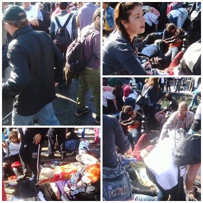 Первое видео с места взрывов в Анкаре появилось в Сети Первое видео с места взрывов в Анкаре появилось в Сети