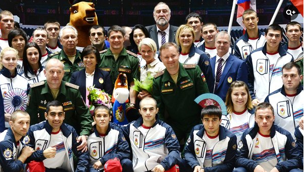 Спортсмены РФ побили рекорд по числу медалей на военных играх в Корее Спортсмены РФ побили рекорд по числу медалей на военных играх в Корее