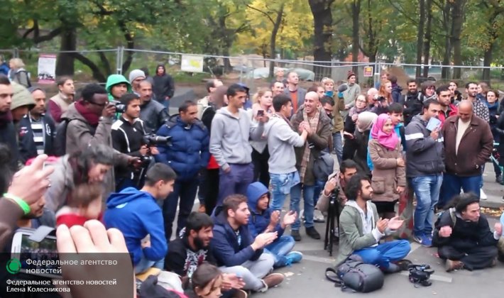 Немцы запечатлели на видео, во что превратили Берлин мигранты Немцы запечатлели на видео, во что превратили Берлин мигранты