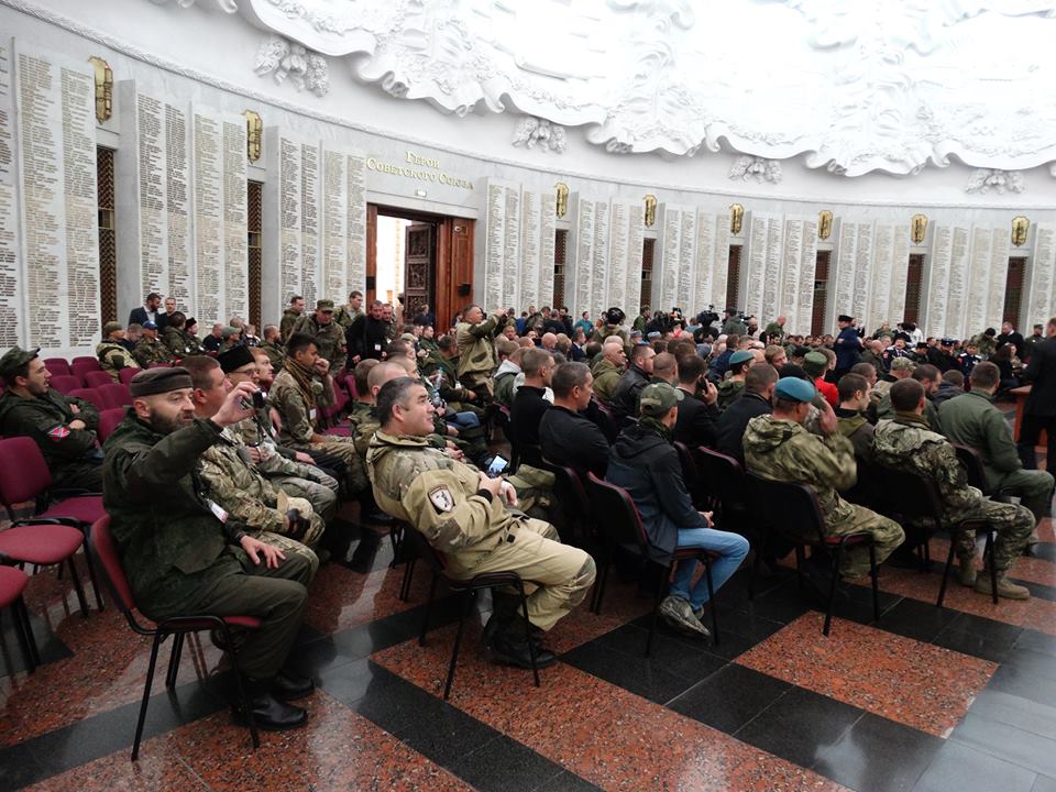 Состоялся съезд добровольцев Донбасса Состоялся съезд добровольцев Донбасса