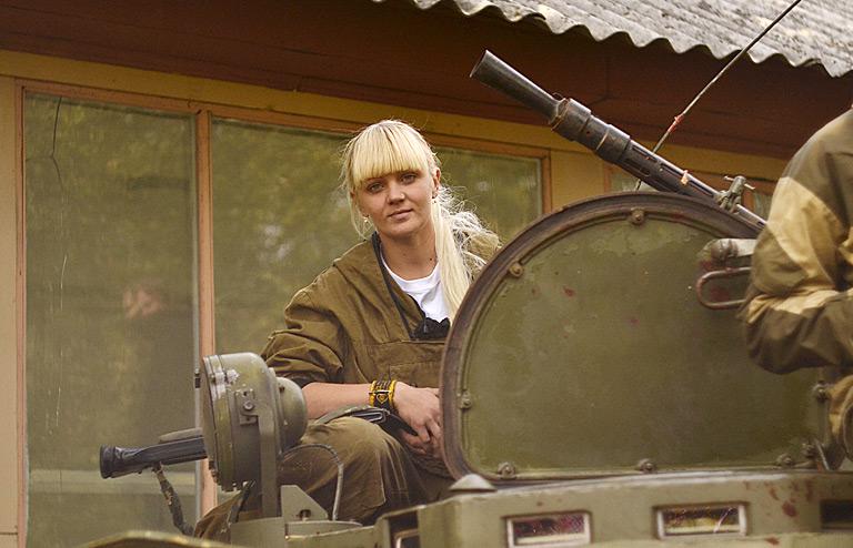 Ополченка-снайпер «Рысь»: Я убиваю не людей, а нелюдей