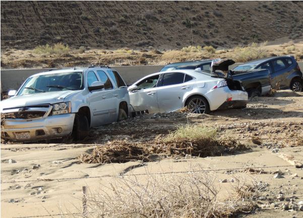 Ливневые дожди вызвали оползни и подтопления в Калифорнии