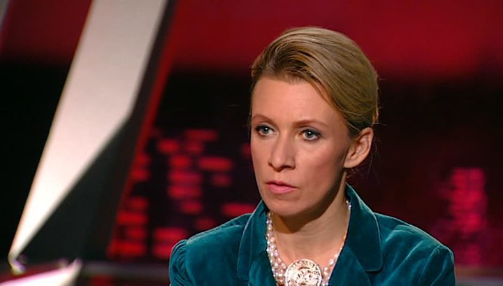 "Мнение": Мария Захарова о сирийском урегулировании, диалоге с США, докладе по Крыму и отношениях с Турцией "Мнение": Мария Захарова о сирийском урегулировании, диалоге с США, докладе по Крыму и отношениях с Турцией