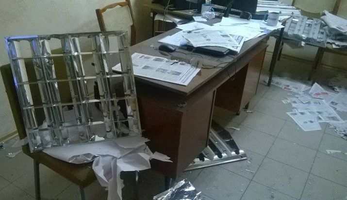 На Украине взорвали штаб партии "Возрождение", есть пострадавшие На Украине взорвали штаб партии "Возрождение", есть пострадавшие