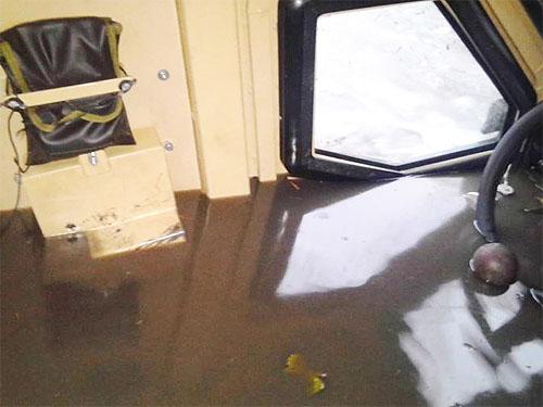 Укры во время испытаний «Дозор-Б» утопили в болоте Укры во время испытаний «Дозор-Б» утопили в болоте