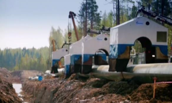 Началась постройка газопровода в обход Украины Началась постройка газопровода в обход Украины