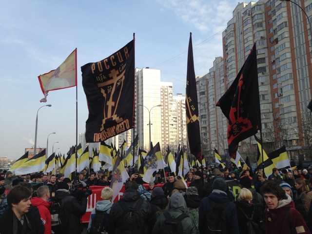 "Русский марш" в Москве завершился без происшествий