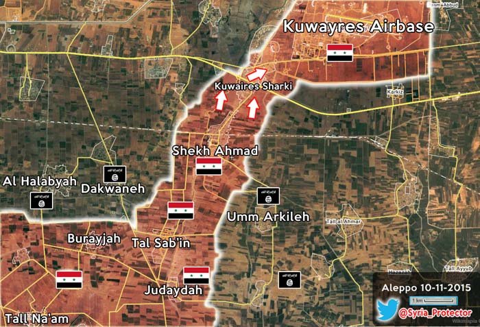 Блокада Кувейриса прорвана Блокада Кувейриса прорвана
