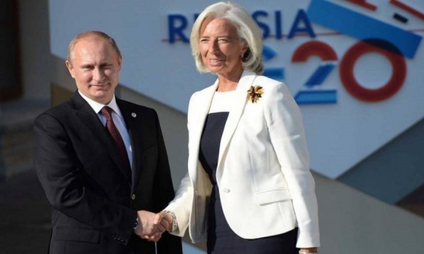 За дело берется Путин: 15 ноября президент России встретится с главой МВФ За дело берется Путин: 15 ноября президент России встретится с главой МВФ