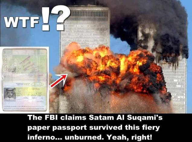 Они опять провернули этот финт с волшебными паспортами как и при 9-11