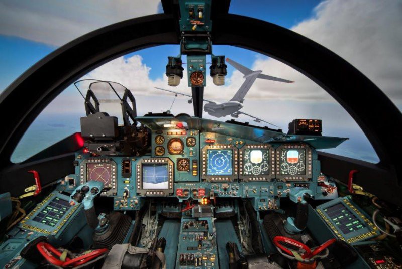 Тренажер фронтового бомбардировщика Су-34 Тренажер фронтового бомбардировщика Су-34