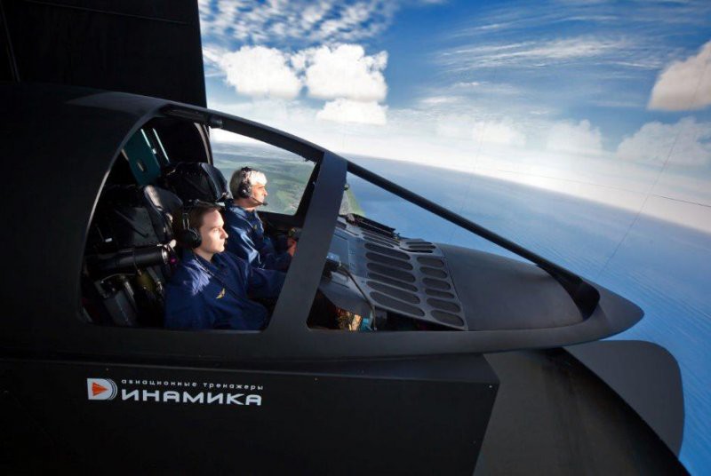 Тренажер фронтового бомбардировщика Су-34 Тренажер фронтового бомбардировщика Су-34