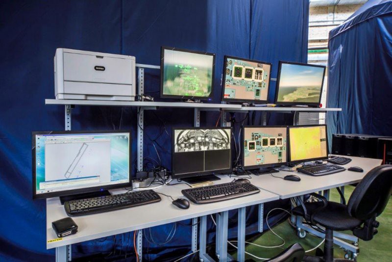 Тренажер фронтового бомбардировщика Су-34 Тренажер фронтового бомбардировщика Су-34