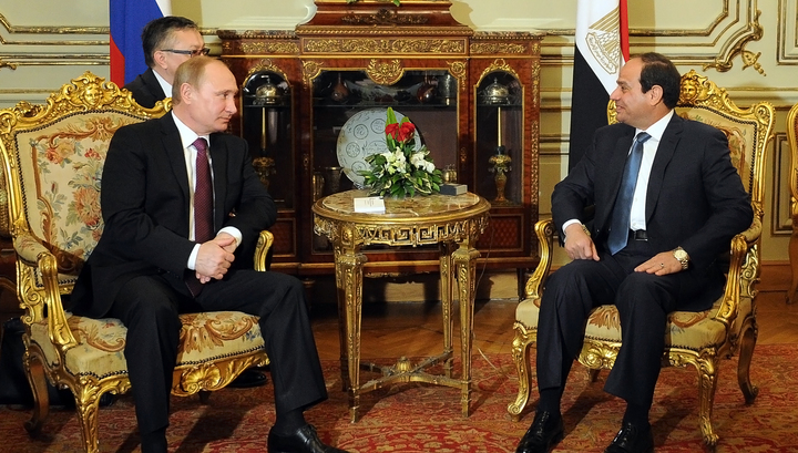 Путин и ас-Сиси договорились по восстановлению авиасообщения между Россией и Египтом Путин и ас-Сиси договорились по восстановлению авиасообщения между Россией и Египтом