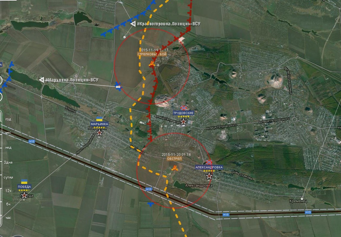 Сводки от ополчения Новороссии 20.11.2015 Сводки от ополчения Новороссии 20.11.2015
