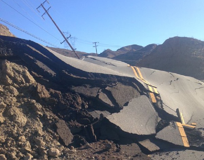 Сан-Андреас сейчас. Началось?