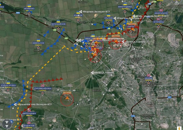 Хроника "перемирия": в Донецке мощный пехотный бой, в ЛНР — снайперские дуэли Хроника "перемирия": в Донецке мощный пехотный бой, в ЛНР — снайперские дуэли