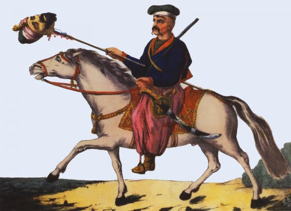 Казаки страшнее ядерных ракет. (европейцы о казаках) 