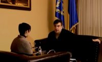 Саакашвили показал, как учит украинский язык