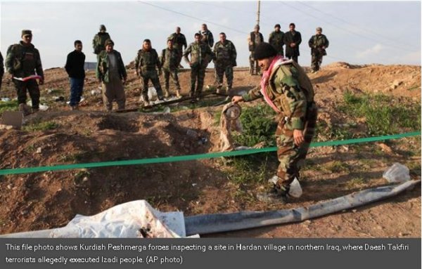 На севере Ирака найдено массовое захоронение женщин из общины курдов-езидов