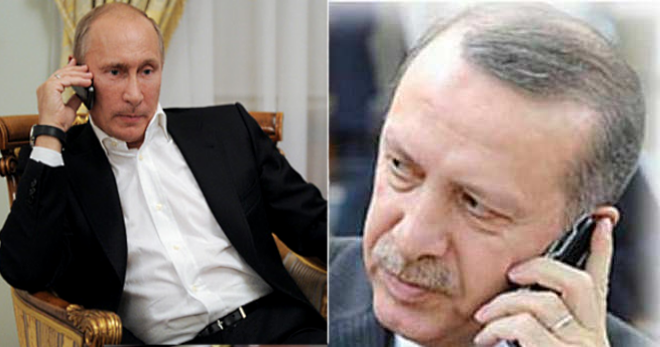 Разговор Путина с Эрдоганом по телефону 