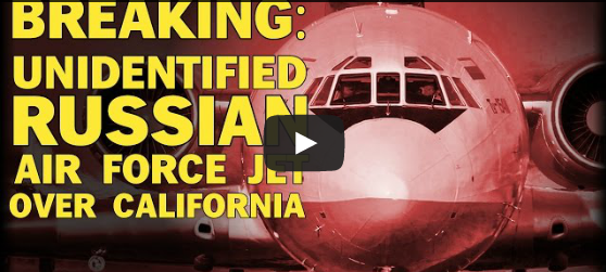 Неопознанный самолет ВВС России над Калифорнией? Неопознанный самолет ВВС России над Калифорнией?