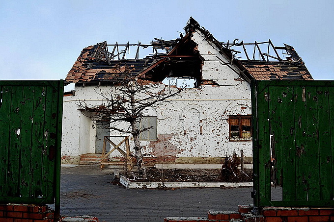Страшные разрушения — фото монастыря Московского Патриархата, уничтоженного украинскими войсками Страшные разрушения — фото монастыря Московского Патриархата, уничтоженного украинскими войсками