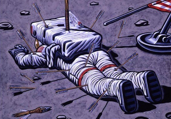 Большая лунная мистификация Большая лунная мистификация